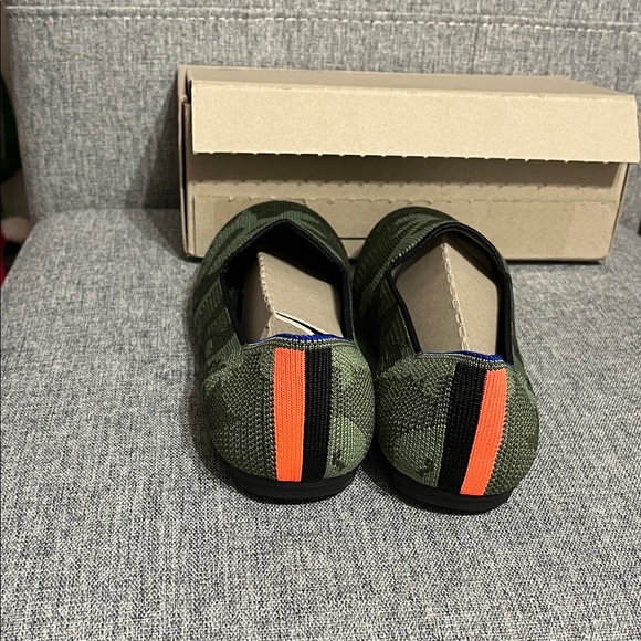 Rothy's Green Camouflage Loafers - Picture 4 of 6